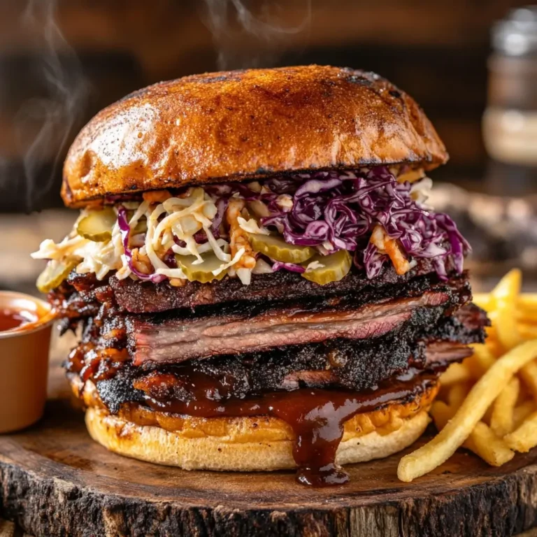 bbq brisket sandwich